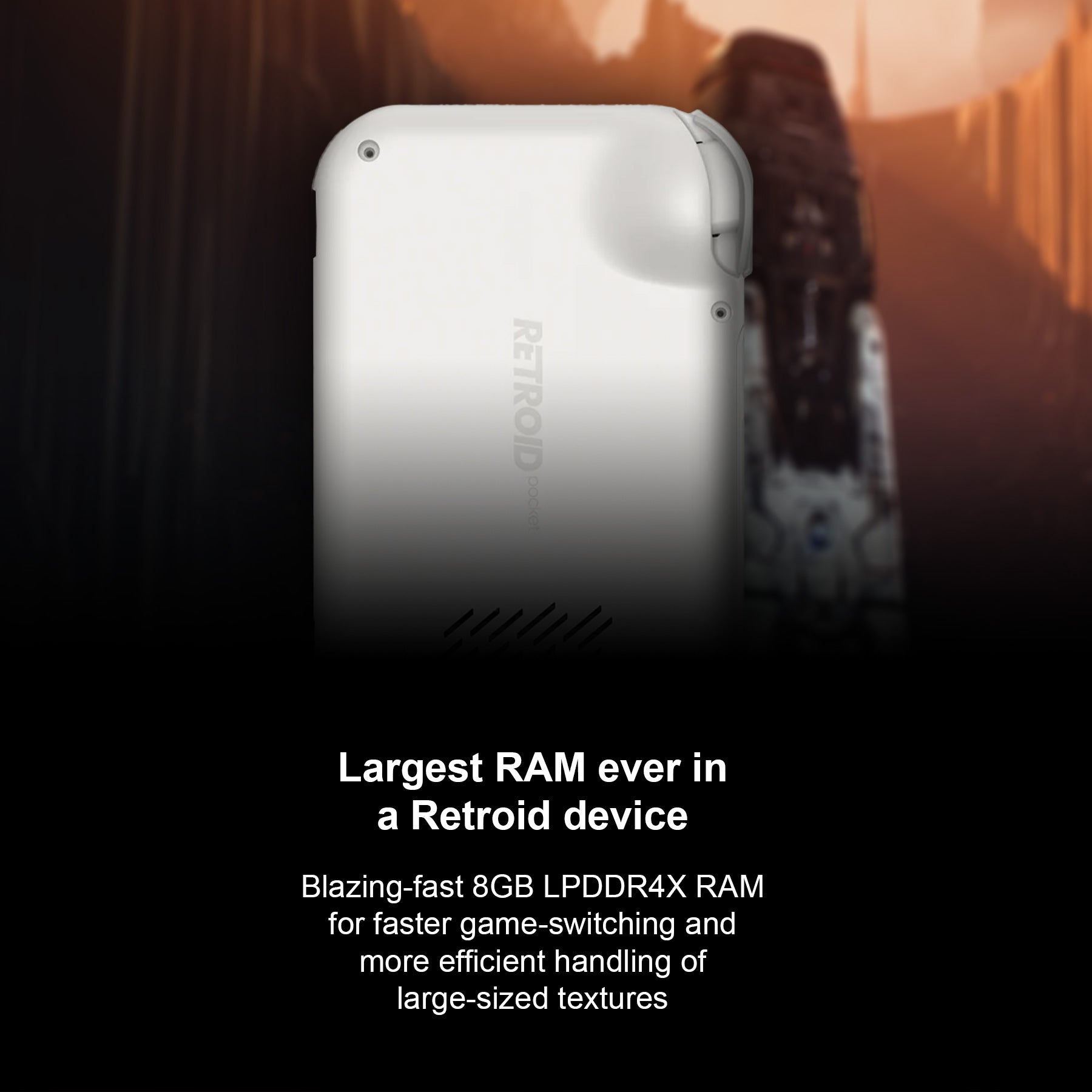 Retroid Pocket 4 Pro features the largest RAM ever in a Retroid device