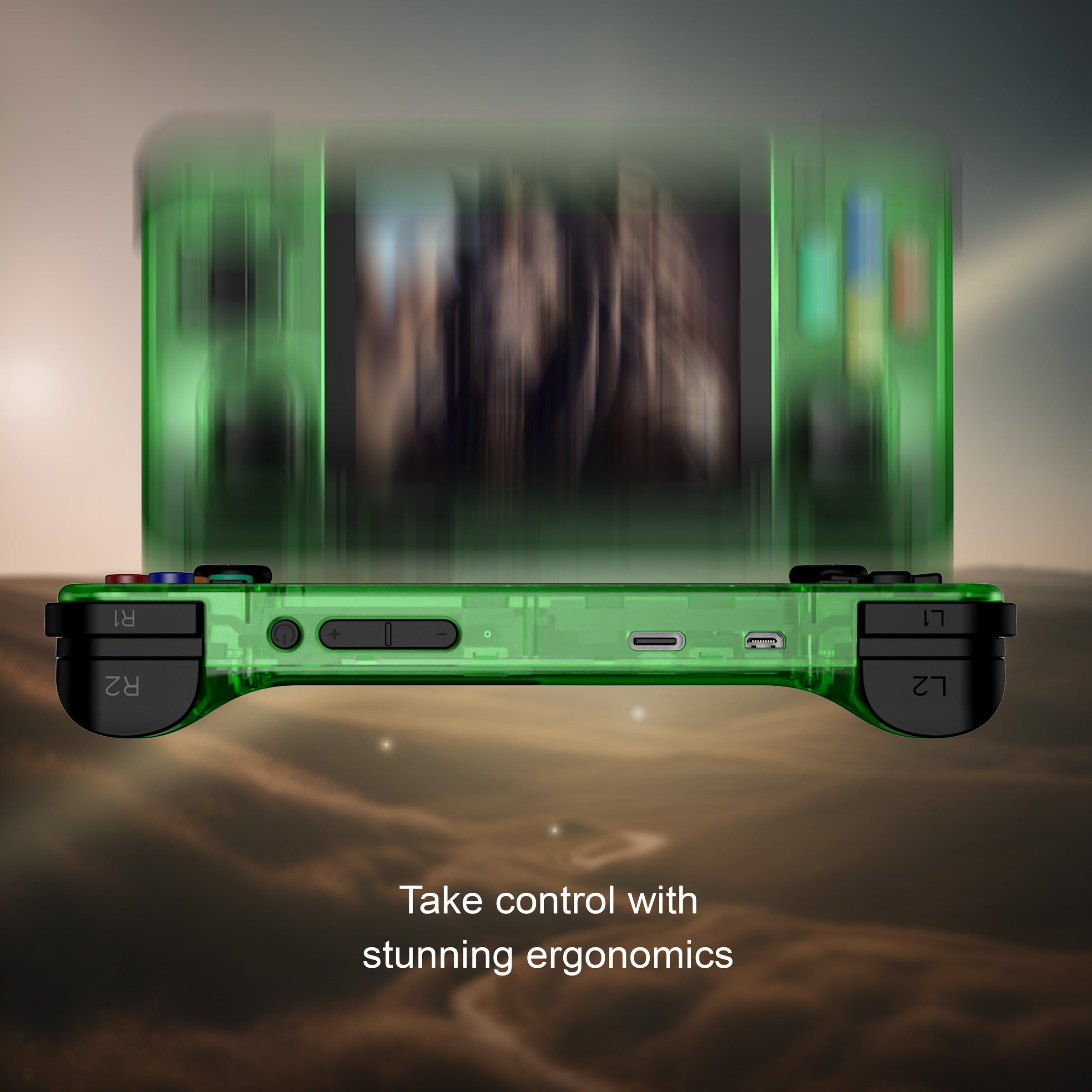 Take control with stunning ergonomics