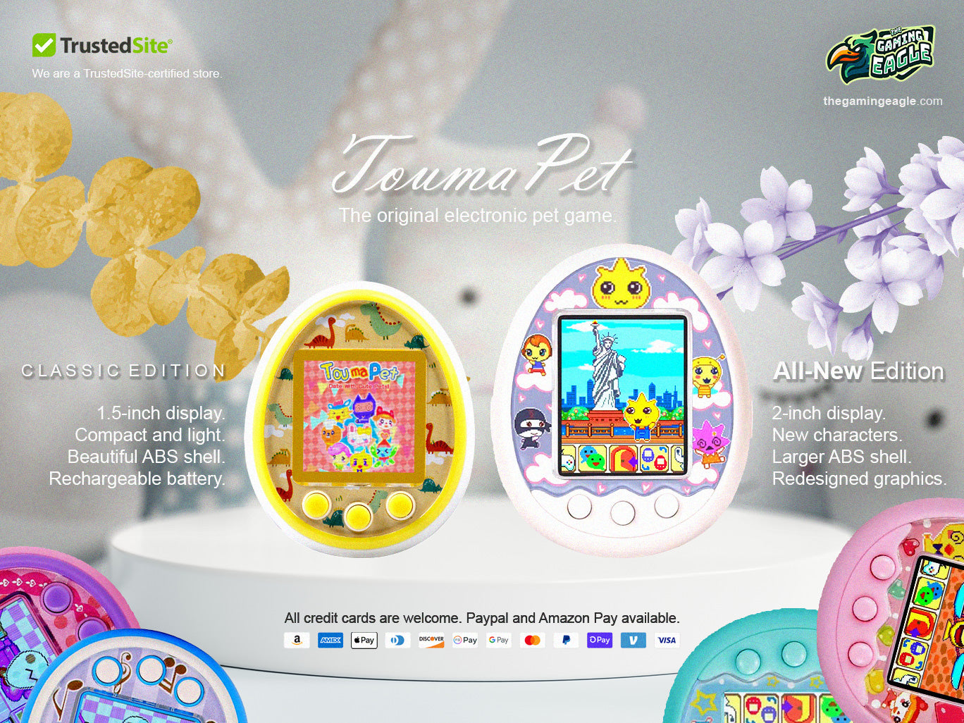 What is new in the All-New Touma Pet