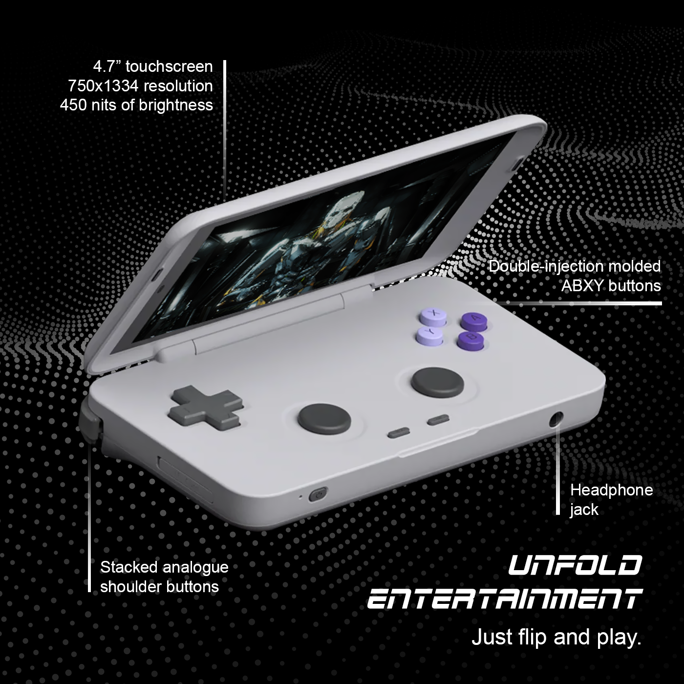 Retroid Pocket Flip Unfold entertainment